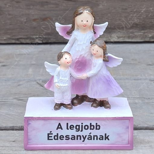 Angyalkák Figura - A legjobb édesanyának