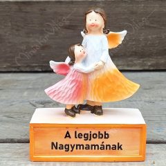 Angyalkák Figura - A legjobb nagymamának