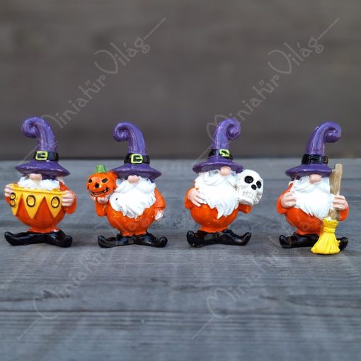 Halloween Manók Figura 4 db-os szett