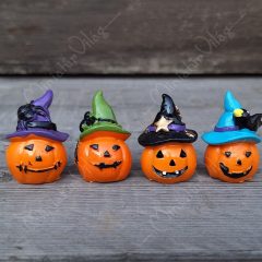 Halloween Tök Figura 4 db-os szett