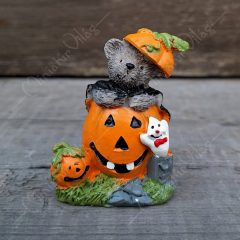 Halloween Tök Macival figura